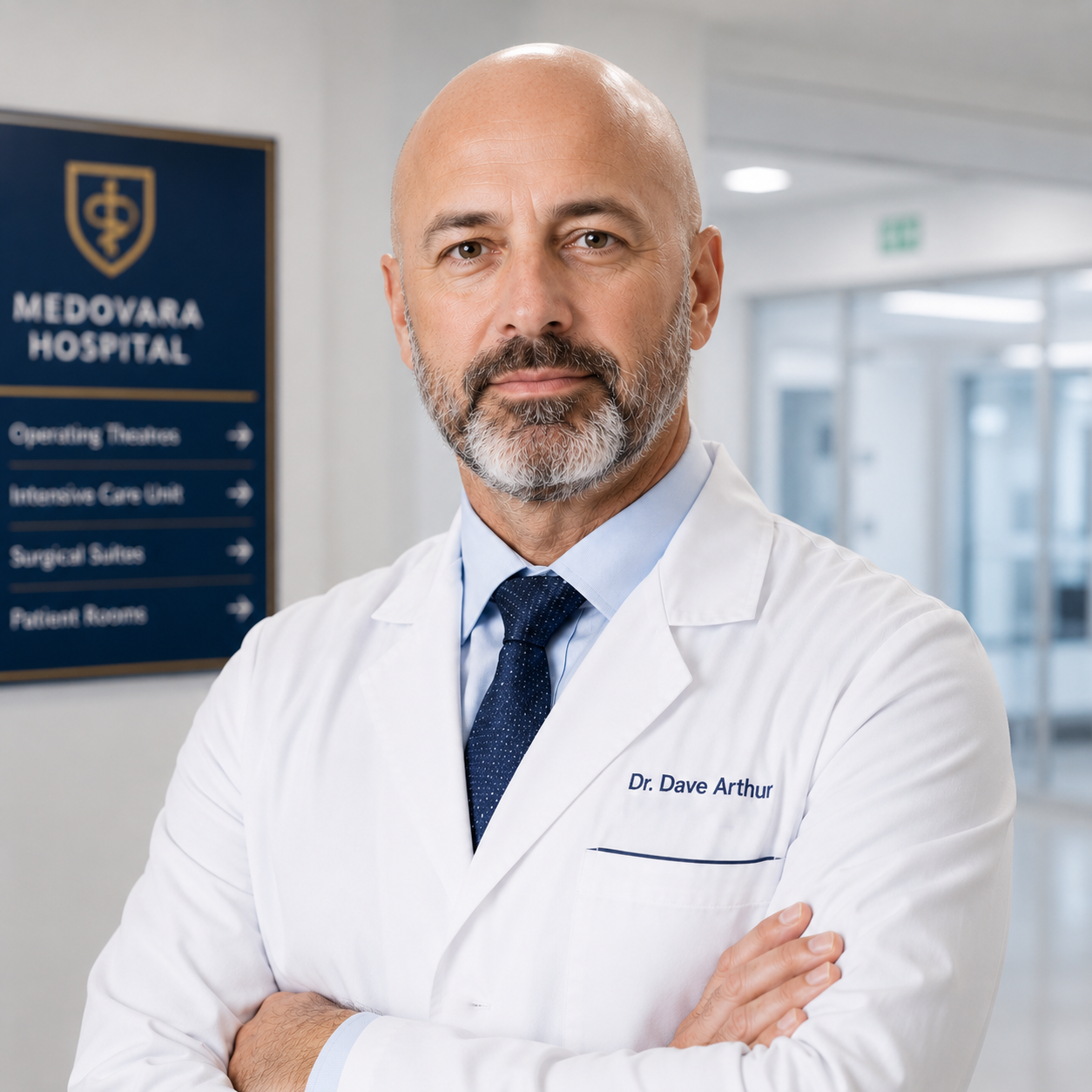 Dr. Dave Arthur, General and Laparoscopic Surgeon at Medovara Hospital