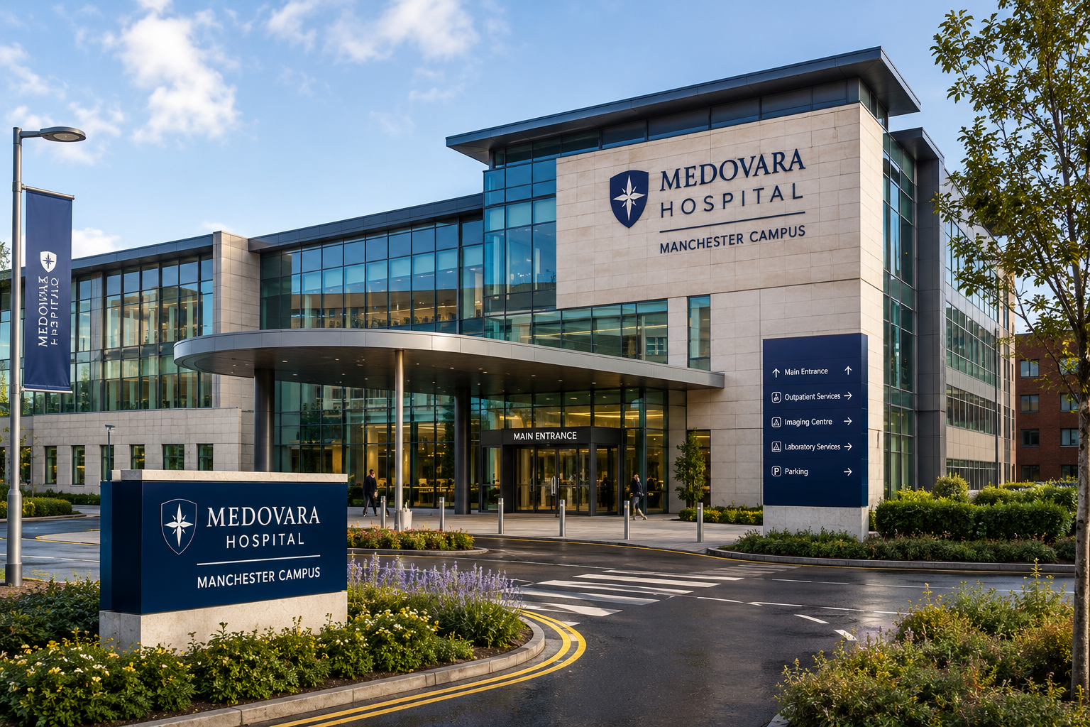 Medovara Hospital branch office at the Royal Infirmary, Manchester